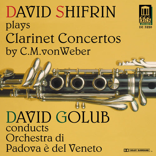 David Shifrin - Weber Clarinet Concertos [CD]