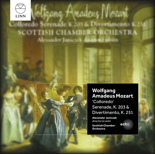 Scottish Chamber Orchestra - Mozart : Colloredo Serenade K. 203 & Divertimento K. 251 [CD]