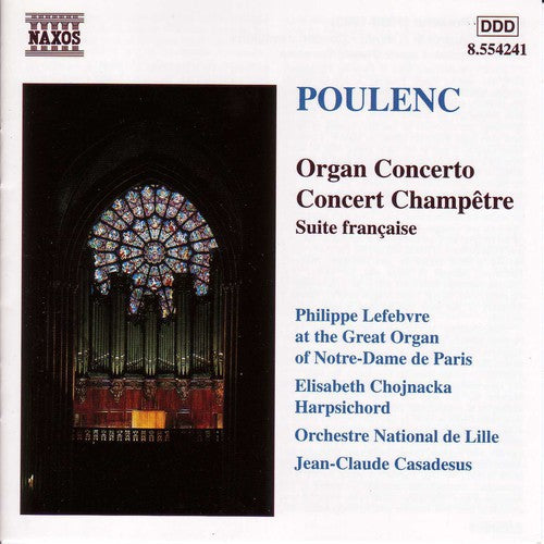 Elisabeth Chojnacka - Organ Concerto in G minor / Concert Champetre [CD]