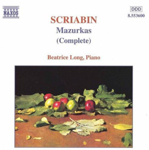 Beatrice Long - Ten Mazurkas Op 3 / Two Mazurkas Op 40 [CD]