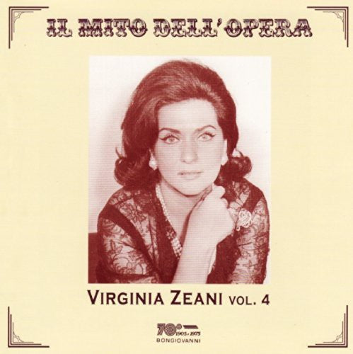Verdi / Puccini / Massenet - Virginia Zeani 4 [CD]