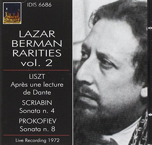 Liszt / Scriabin / Prokofiev - Lazar Berman Rarities Vol 2 [CD]