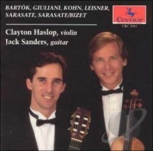 Bartok / Giuliani / Haslop / Sanders - Transcriptions & Original Works for Vio. & Guitar [CD]