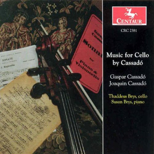 G Cassado / Cassado,J / Brys,T / Brys,S - Sonatas & Suites for Cello & Piano [CD]