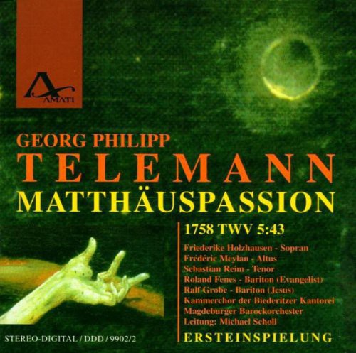 Telemann / Holzhausen - Matthaus-Passion (1758) [CD]