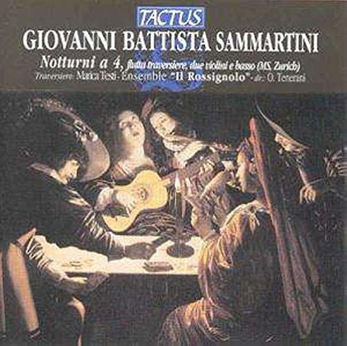 Sammartini / Tenerani / Ensemble Il Rossignolo - 4-Part Nocturnes [CD]