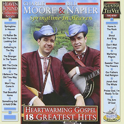 Charlie Moore / Napier,Bill - Heartwarming Gospel: 18 Greatest Hits [CD]