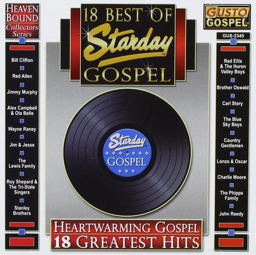 18 Best Of Starday Bluegrass / Various - 18 Best of Starday Gospel / Various [CD]