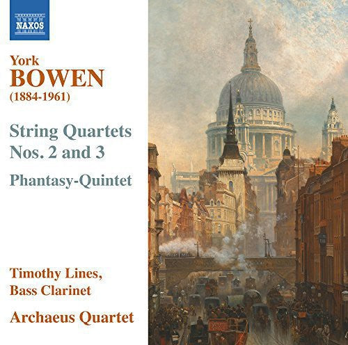 Bowen / Lines / Archaeus Qrt - String QRTS 2 -3 & Phantasy-Quintet [CD]