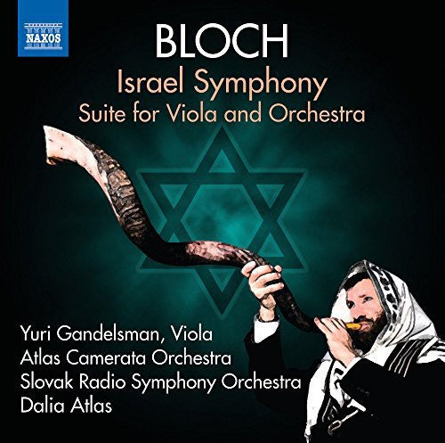 Bloch / Kohutkova / Kramolisova - Israel Symphony Suite for Viola & Orchestra [CD]