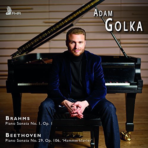 Brahms / Beethoven / Golka - Piano Sonata 1 [CD]