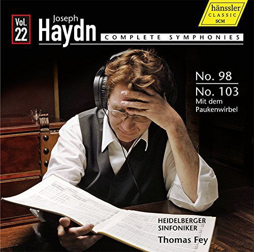 Haydn / Fey / Heidelberger Sinfoniker - Comp Syms 22-Syms 98 & 103 [CD]