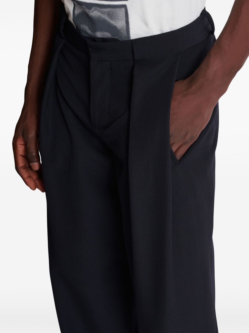 Balmain Men Pleated Gdp Pants