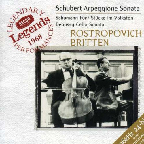 Mstislav Rostropovich - Arpeggione Sonata / Funf Stucke Im Volkston [CD]