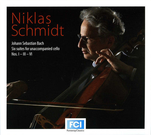 Niklas Schmidt - Suites for Cello 1 3 & 6 [CD]
