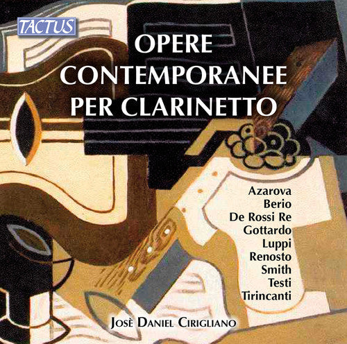 Gottardo / Jose Daniel Cirigliano - Contemporary Clarinet Works [CD]