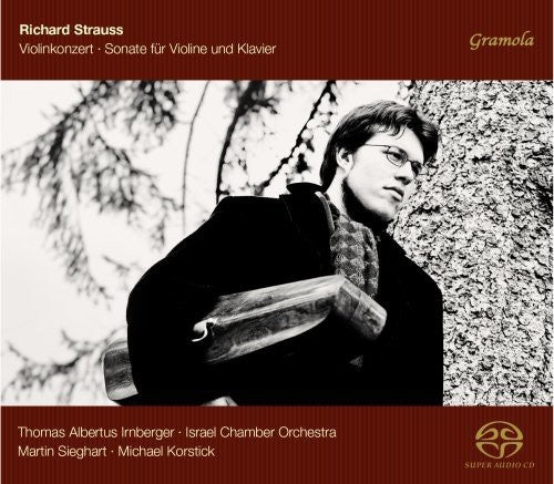 Strauss / Irnberger / Israel Chamber Orch / Siegha - VLN Konzert & Sonate Fur VLN Und Klavier [CD]