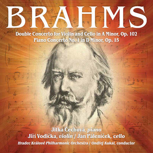 Brahms / Vodicka / Palenicek / Cechova / Hradec - Double Con 102 & Pno Con 1 15 [2 CD]