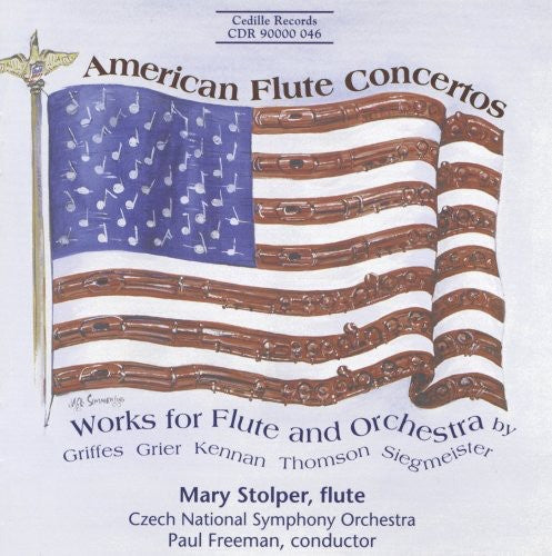 Mary Stolper - American Flute Ctos: WRKS for Flute & Orchestra [CD]