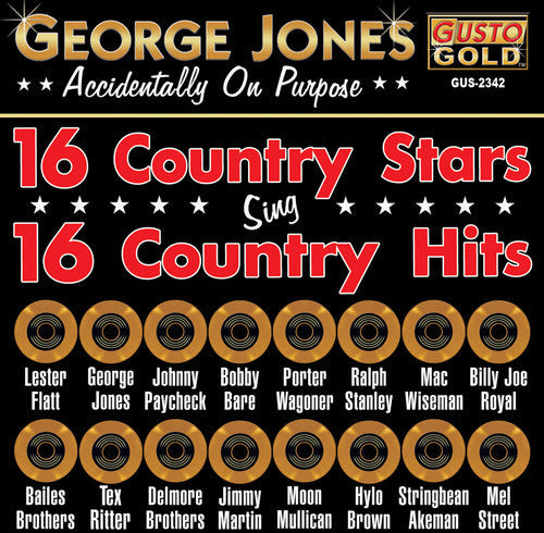 George Jones & Friends - 16 Country Stars Sing 16 Country Hits [CD]