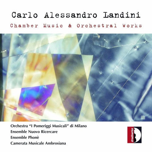 Carlo Landini Alessandro - Chamber Music & Orchestral Works [CD]