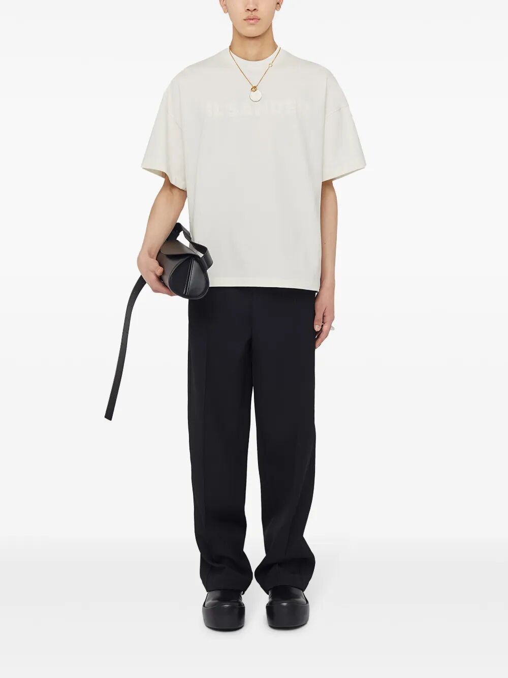 Jil Sander Men T-Shirt Crewneck Short Sleeves Os