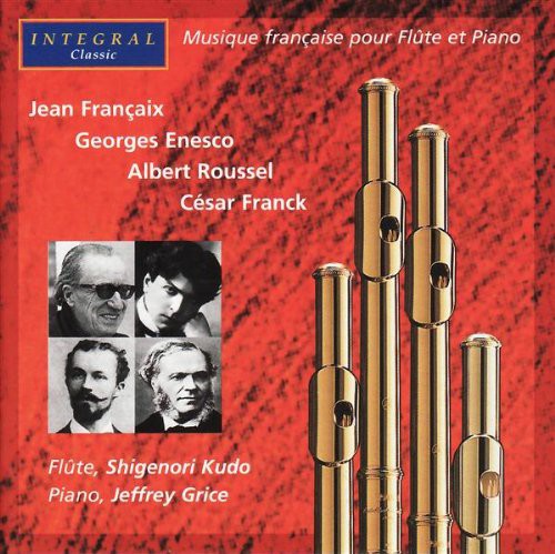 Jeffrey Grice - Françaix, Enesco, Roussel, Franck: Music for Flute and Piano [CD]