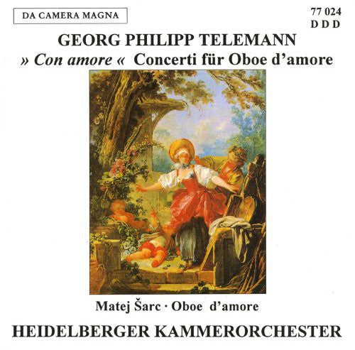 Telemann / Sarc - Con for Oboe Damore [CD]