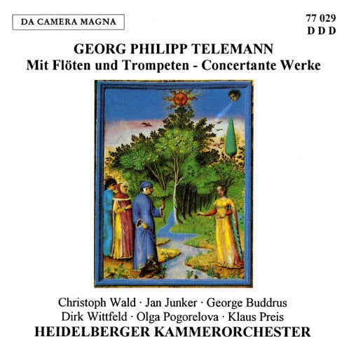 Telemann / Heidelberger Kammer - With Flutes & Trumpets [CD]