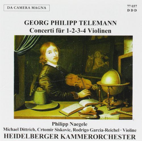 Telemann / Heidelberger Kammer - Con for 1-2-3-4 VNS [CD]