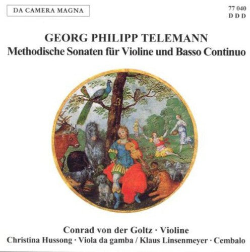 Telemann / Goltz - Methodische Sonaten Fur Violin [CD]