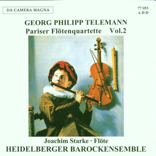 Telemann / Starke - Pariser Floten Quartette 2 [CD]