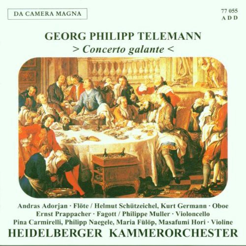 Telemann / Adorjan / Nagele / Heidelb - Con Galante [CD]