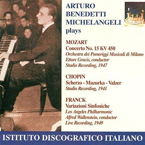 Arturo Benedetti Michelangeli - Pno Con [CD]