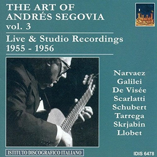 Andrés Segovia - Art of Segovia 3 [CD]