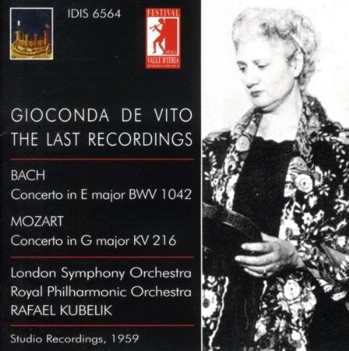 GIOCONDA DE VITO - Violin Con [CD]