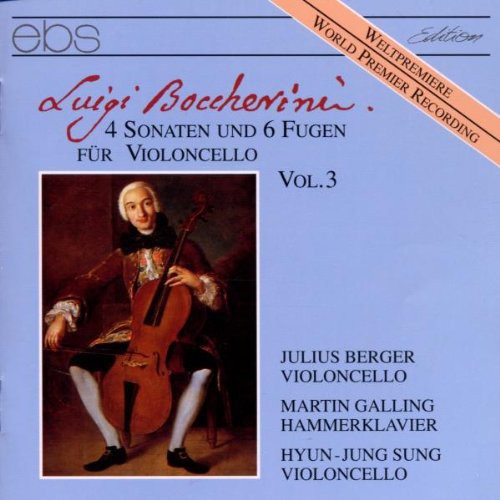 Boccherini / Gerrger / Galling / Hammerklavier - Cello Stas: #2 in C; #7 in B; 6 Fugues; Et Al [CD]