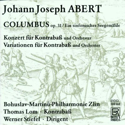 Abert / Stiefel / Bohuslav Martinu Philharmonic - Columbus / Variations for Bass & Orchestra [CD]