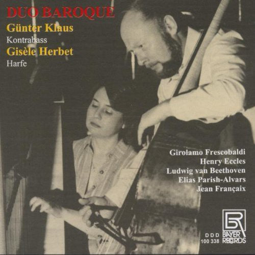 Duo Baroque Works For Double Bass & Harp / Var - Duo Baroque: Works for Double Bass & Harp / Various [CD]