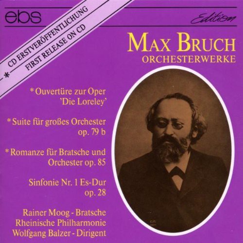 Bruch / Rheinische Phil, Balzer - Sym #1 / Lorelei Over. / Orch Ste / Et Al [CD]