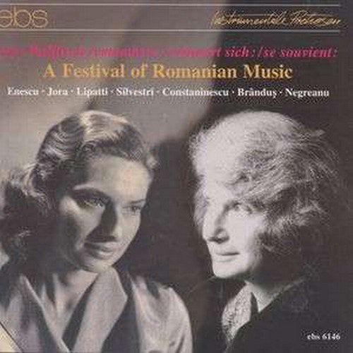 Enescu / Jora / Lipatti / Silvestri / Wallfisch - Festival of Romanian Music [CD]