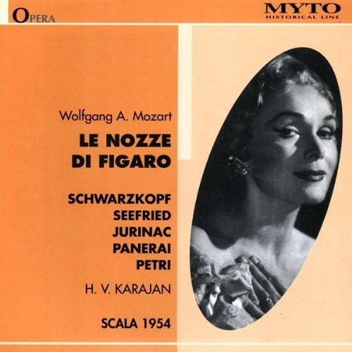 Mozart / Schwarzkopf / Seefried / Petri / Karajan - Le Nozze Di Figaro [CD]
