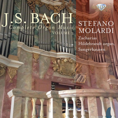 J Bach S / Molardi - Comp Organ Music 3 [CD]