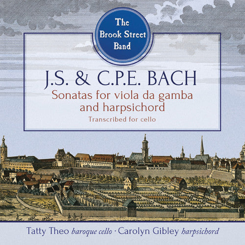 J Bach S / Bach,CPE / Brook Street Band - Sonatas for Viola Da Gamba & Harpsichord [CD]