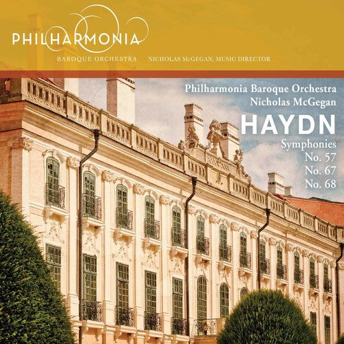 Haydn / Mcgegan / Philharmonia Baroque Orch - Syms 57 67 & 68 [CD]
