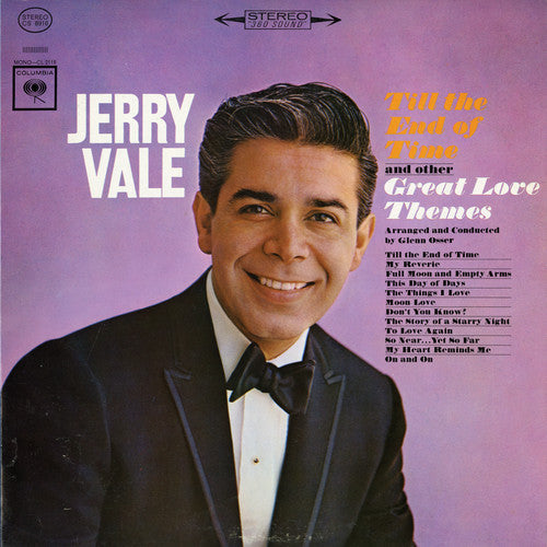 Jerry Vale - Till the End of Time [CD]