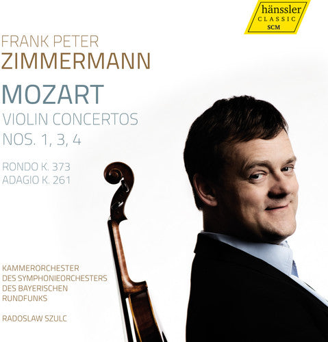 Mozart / Zimmermann / Szulc - Violin Cons 1 3 & 4 [CD]
