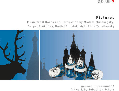 Mussorgsky / Prokofiev / Roessler / Kraemer - Pictures-Music for 8 Horns & Percussion [CD]