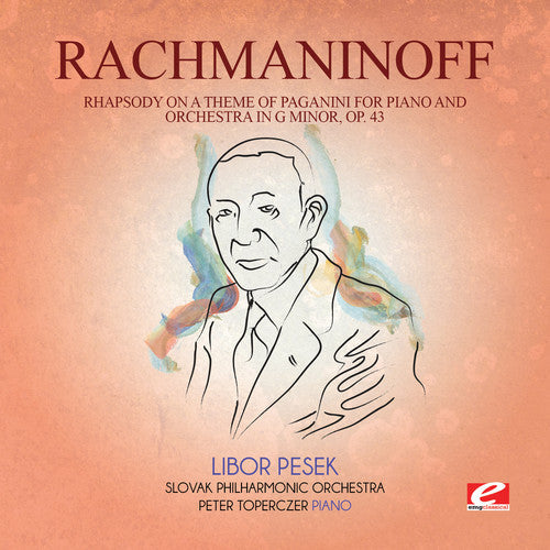 Slovak Philharmonic Orchestra - Rhapsody on Theme Paganini Piano & Orch G Min [CD]