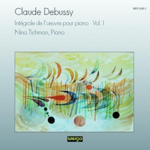 Debussy / Tichman - Works for Piano 1 [CD]